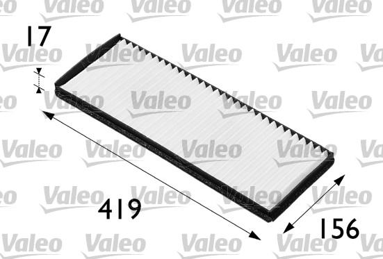 Valeo 698165 - Filter, kupéventilation xdelar.se