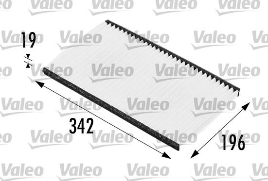 Valeo 698166 - Filter, kupéventilation xdelar.se