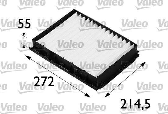 Valeo 698160 - Filter, kupéventilation xdelar.se