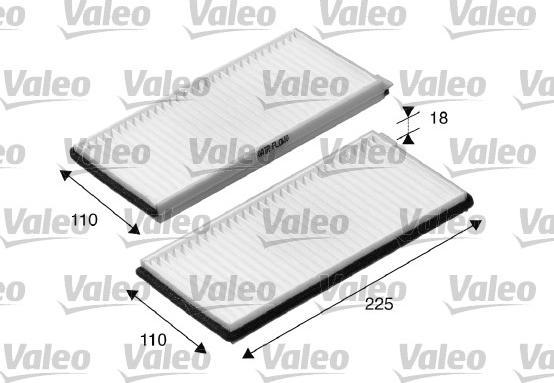 Valeo 698894 - Filter, kupéventilation xdelar.se