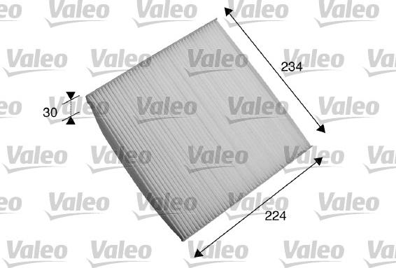 Valeo 698868 - Filter, kupéventilation xdelar.se