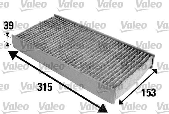 Valeo 698884 - Filter, kupéventilation xdelar.se