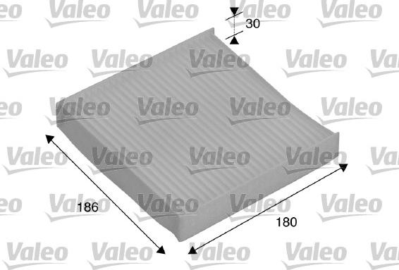 Valeo 698886 - Filter, kupéventilation xdelar.se