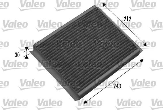 Valeo 698877 - Filter, kupéventilation xdelar.se