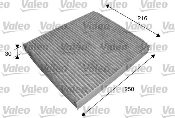 Valeo 698739 - Filter, kupéventilation xdelar.se