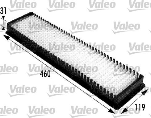 Valeo 698724 - Filter, kupéventilation xdelar.se