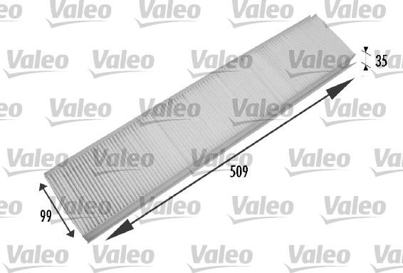 Valeo 698779 - Filter, kupéventilation xdelar.se