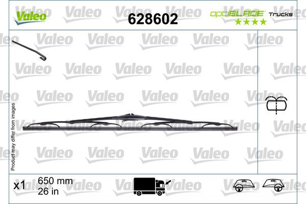 Valeo 628602 - Torkarblad xdelar.se