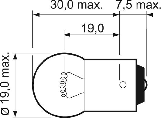 Valeo 032219 - Glödlampa, blinker xdelar.se