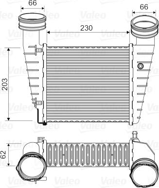 Valeo 817938 - Laddluftkylare xdelar.se