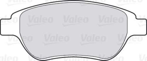 Valeo 301465 - Bromsbeläggssats, skivbroms xdelar.se