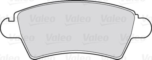 Valeo 301462 - Bromsbeläggssats, skivbroms xdelar.se