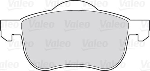 Valeo 301479 - Bromsbeläggssats, skivbroms xdelar.se