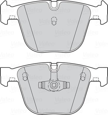 Valeo 302290 - Bromsbeläggssats, skivbroms xdelar.se