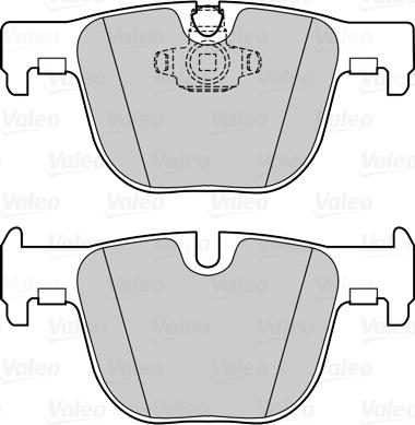 Valeo 302279 - Bromsbeläggssats, skivbroms xdelar.se