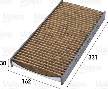 Valeo 701010 - Filter, kupéventilation xdelar.se