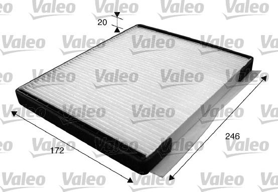 Valeo 715592 - Filter, kupéventilation xdelar.se