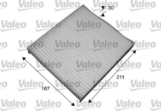 Valeo 715551 - Filter, kupéventilation xdelar.se