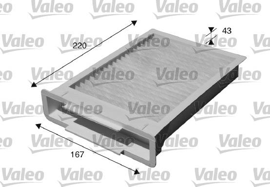 Valeo 715515 - Filter, kupéventilation xdelar.se