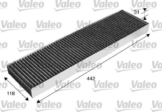 Valeo 715586 - Filter, kupéventilation xdelar.se