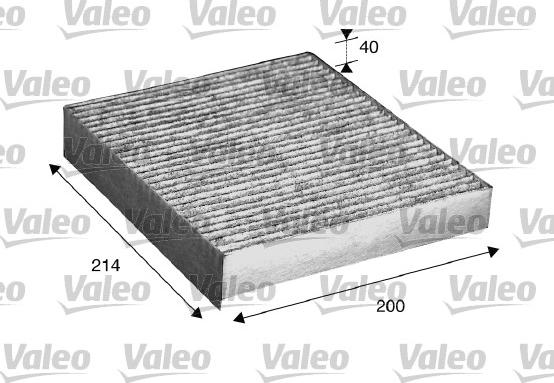 Valeo 715533 - Filter, kupéventilation xdelar.se