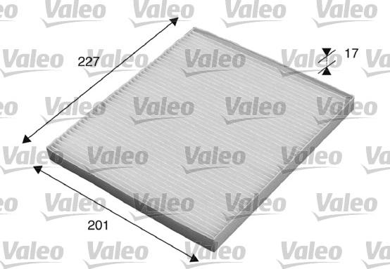 Valeo 715521 - Filter, kupéventilation xdelar.se