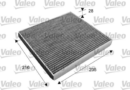 Valeo 715641 - Filter, kupéventilation xdelar.se