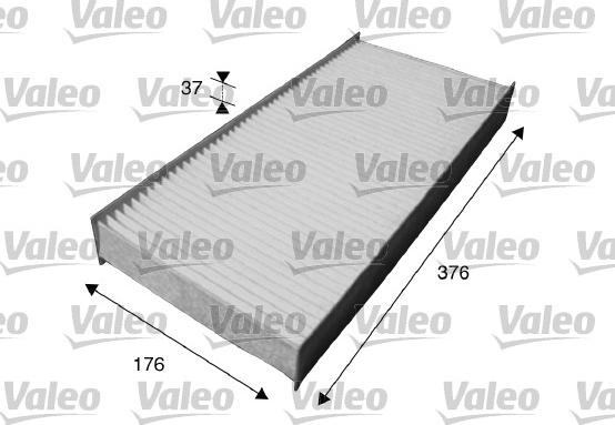 Valeo 715614 - Filter, kupéventilation xdelar.se