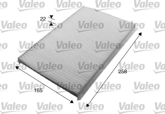 Valeo 715615 - Filter, kupéventilation xdelar.se