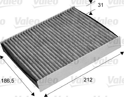 Valeo 715680 - Filter, kupéventilation xdelar.se