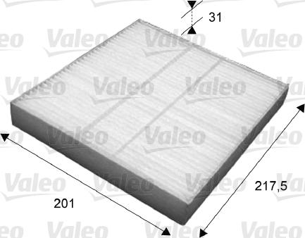 Valeo 715631 - Filter, kupéventilation xdelar.se