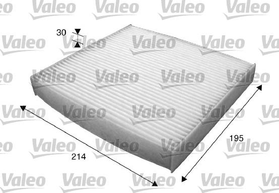 Valeo 715620 - Filter, kupéventilation xdelar.se