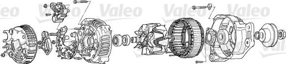 Valeo A14S054 - Generator xdelar.se