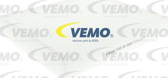 Vemo V40-30-1006 - Filter, kupéventilation xdelar.se