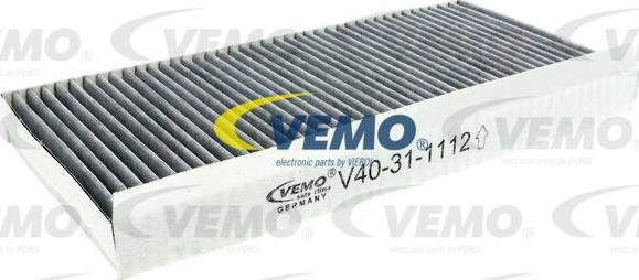 Vemo V40-31-1112 - Filter, kupéventilation xdelar.se