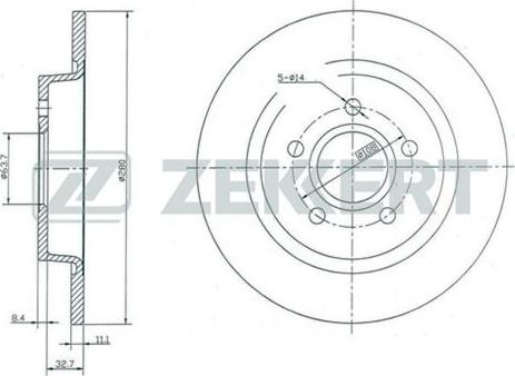 Febi Bilstein 24620 - Bromsskiva xdelar.se