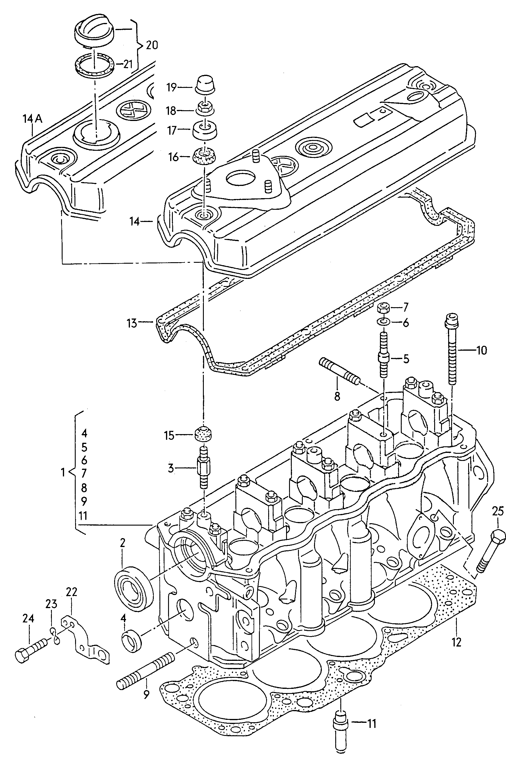 VAG N  0144083 - Spännrulle, tandrem xdelar.se