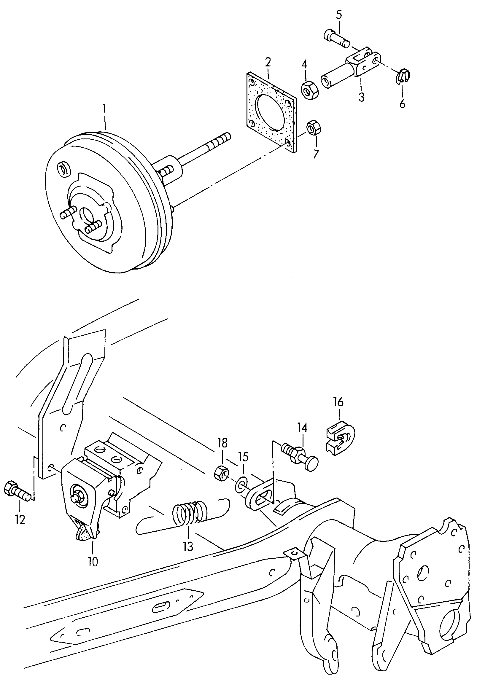 VAG 861 612 175 - Tätning, vakuumanslutningsrör BKV xdelar.se