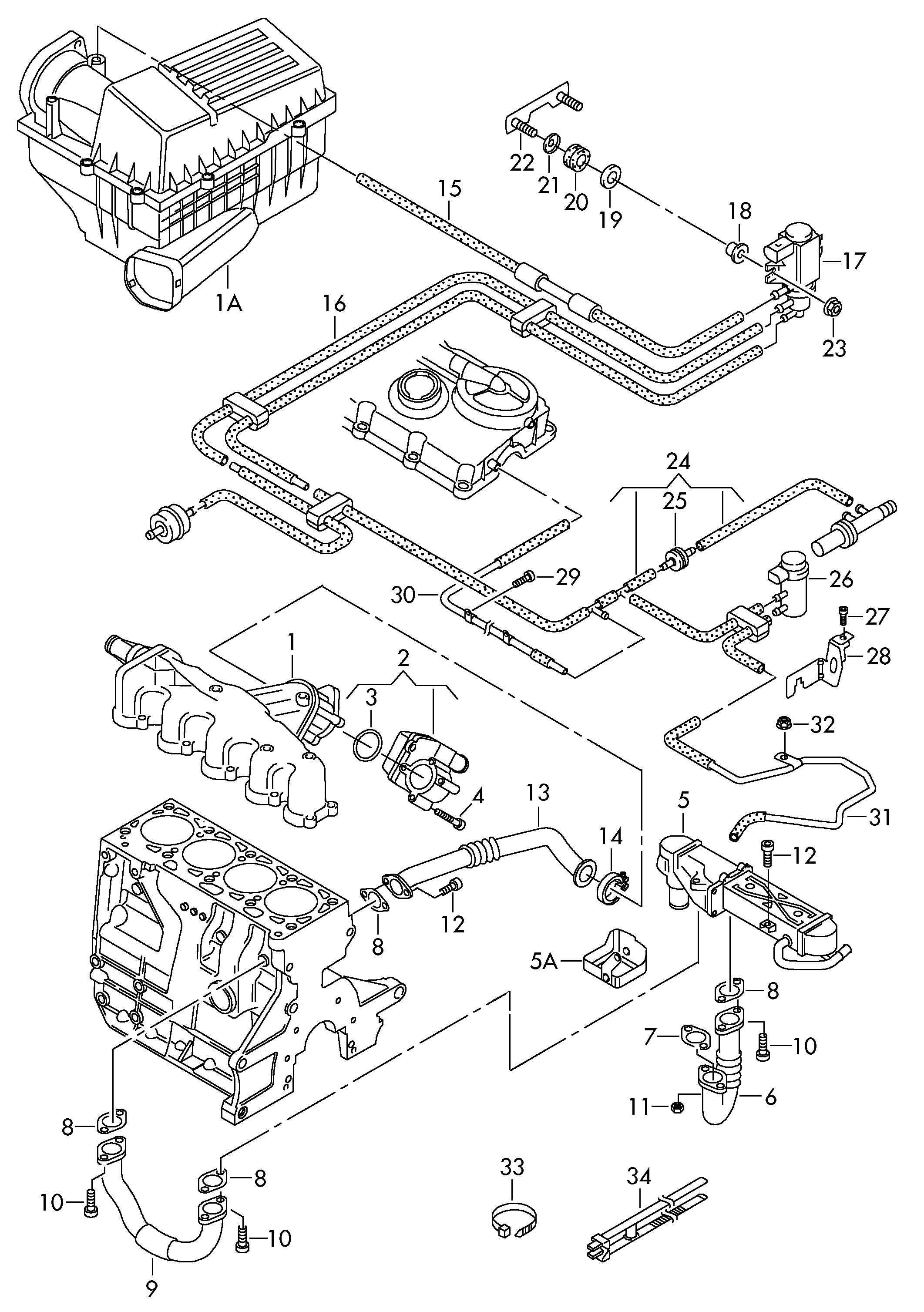 VAG 03L131512BJ - Agr-Ventil xdelar.se