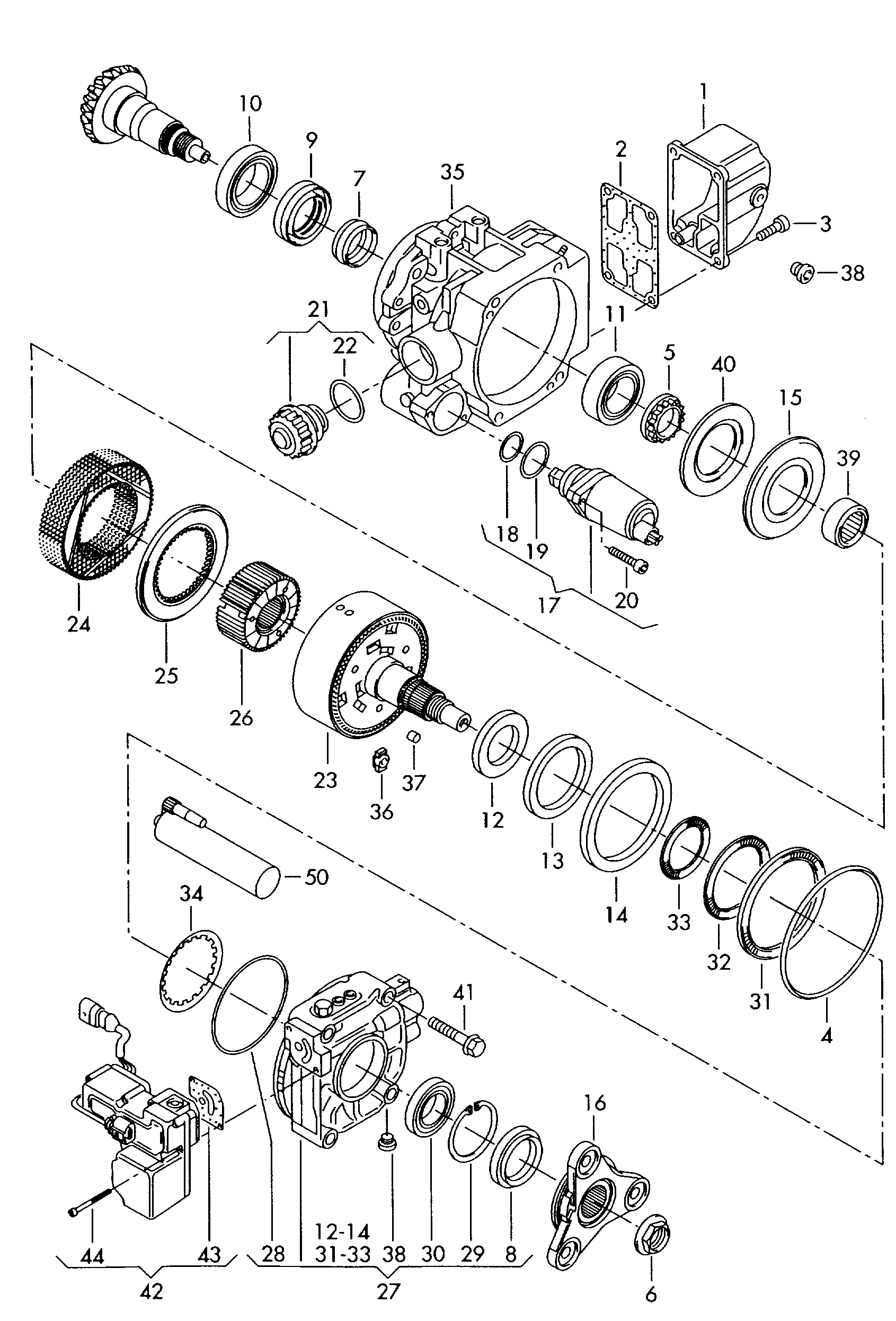 VAG 091 517 185D - Hjullagerssats xdelar.se