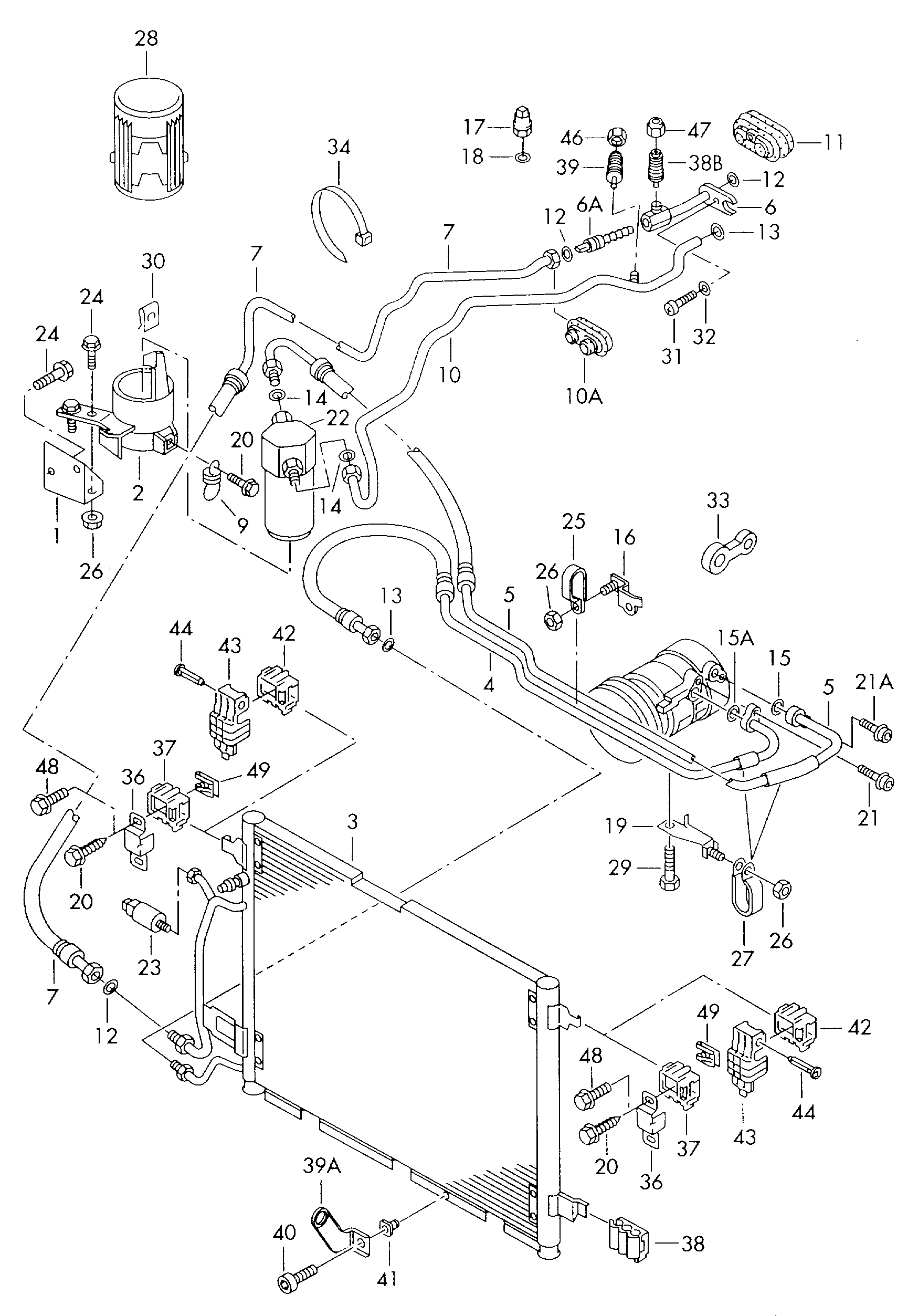 VW 7H0-820-896 - Rep.sats, AC xdelar.se