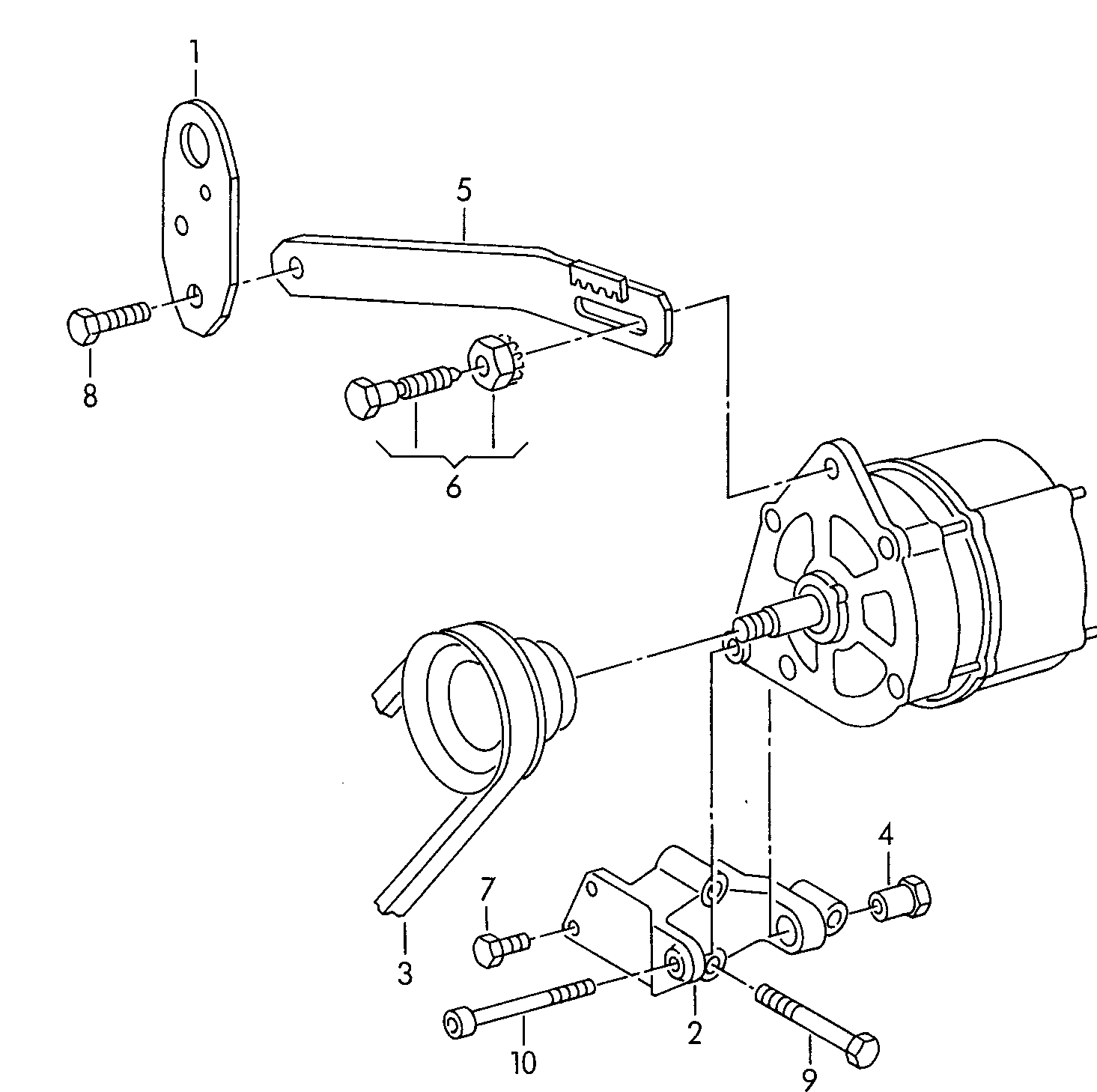 Porsche N   900 744 04 - Reparationssats, styrarm xdelar.se