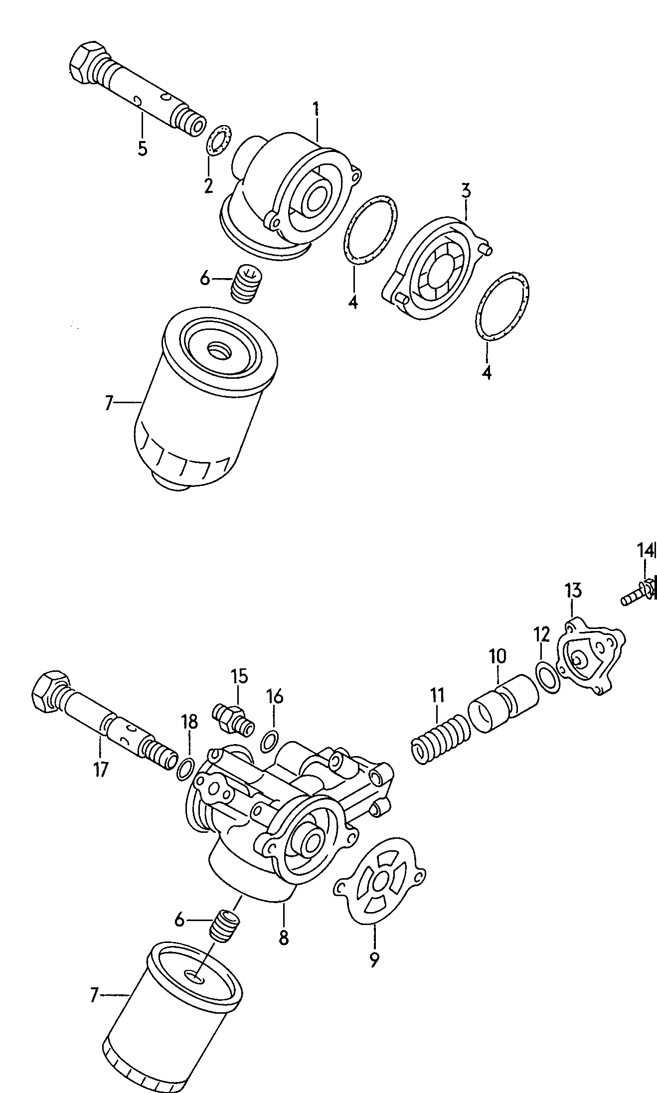 VAG 035 115 561 - Oljefilter xdelar.se