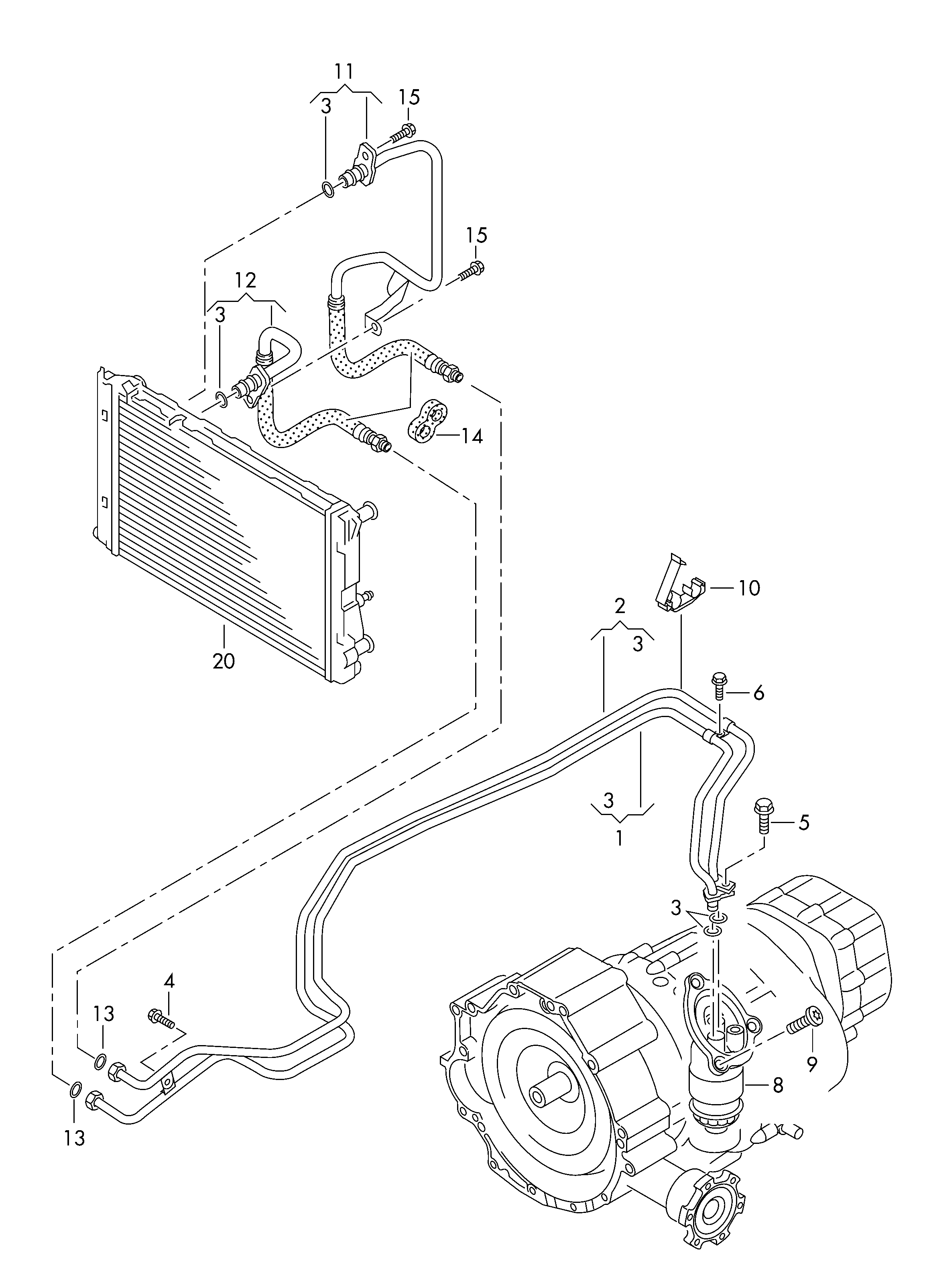 VAG WHT 003 157 - Skruv, lager-axelstomme xdelar.se