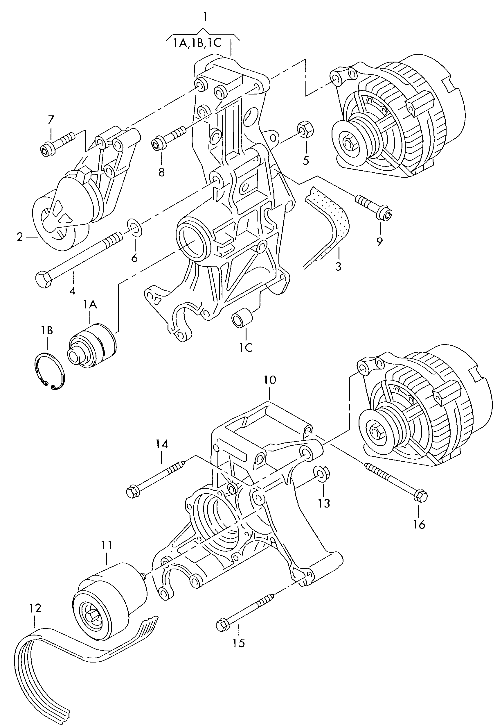 VAG 028903137AR - Flerspårsrem xdelar.se