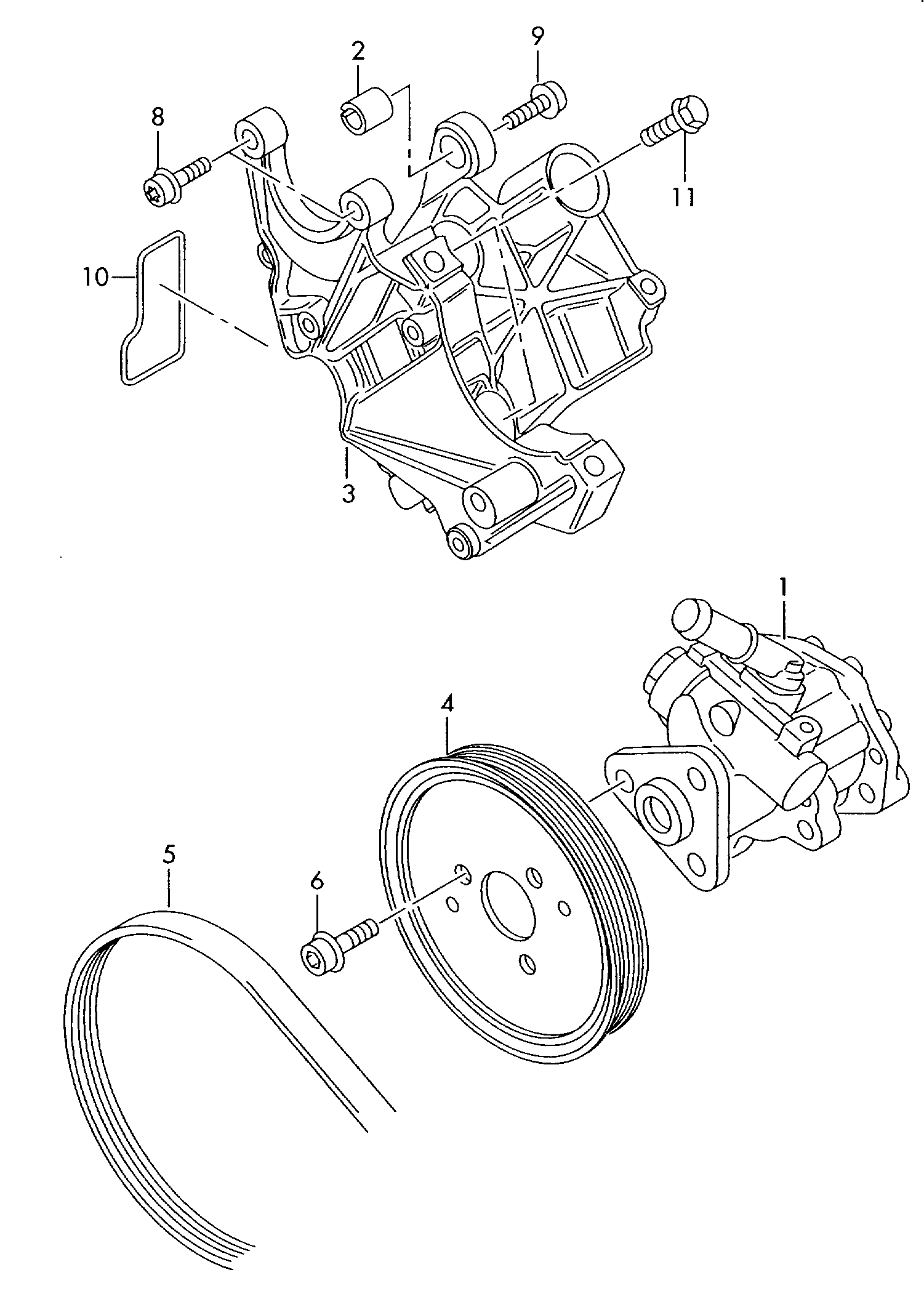 VAG 8K0145154N - Hydraulikslang, stysrsystem xdelar.se