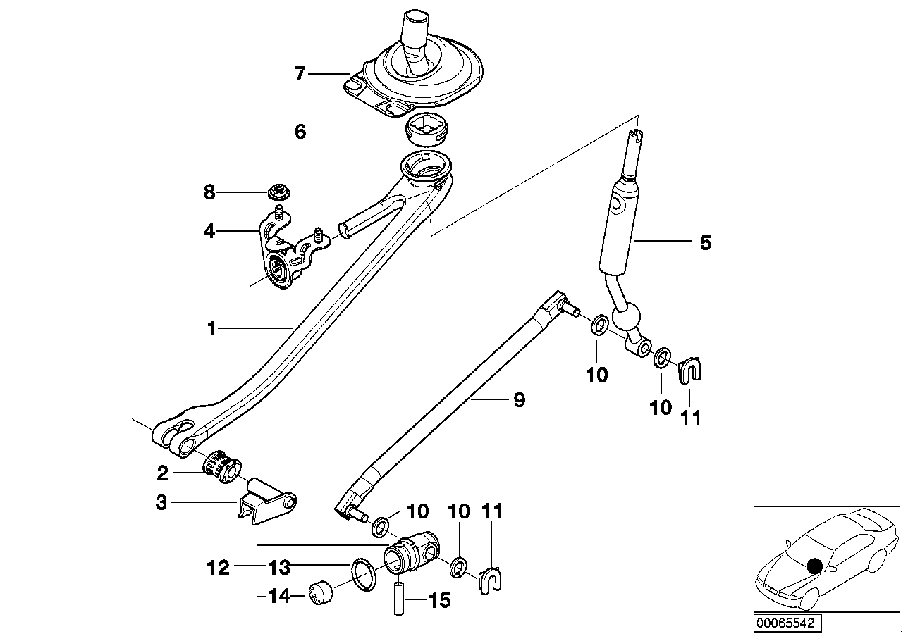 BMW 25 11 1 220 600 - Lager, kopplingshävarm xdelar.se