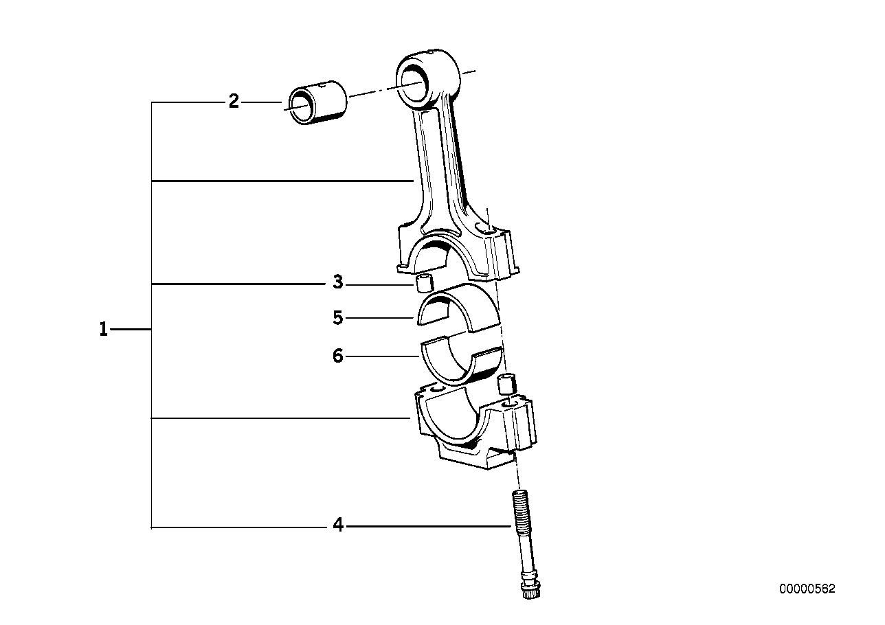 BMW 11247589671 - Vevstaksbult xdelar.se