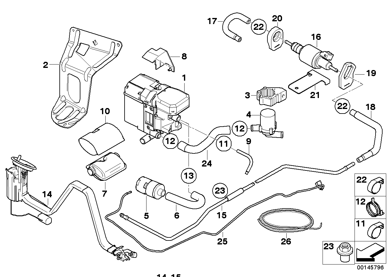 BMW 64121378285 - Glödlampa, varselljus xdelar.se