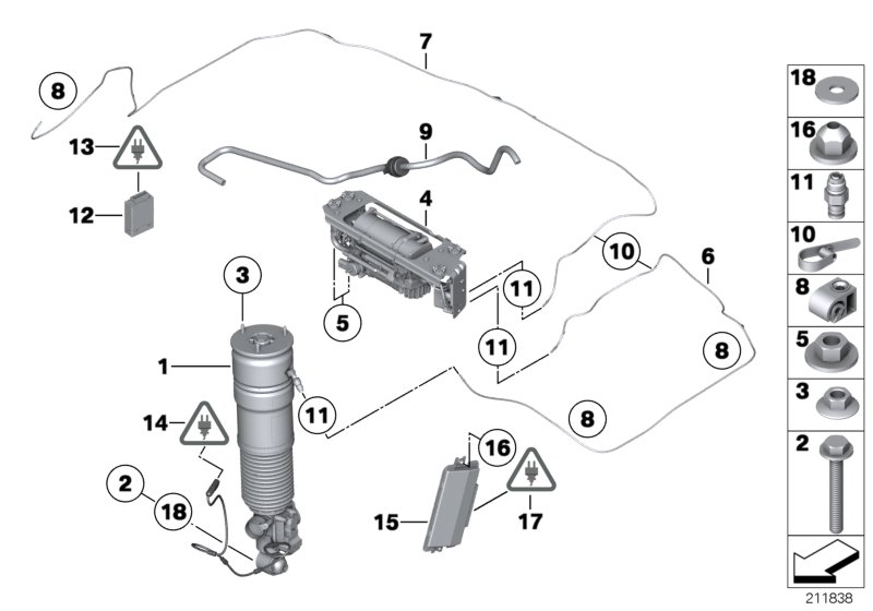 BMW 37206784163 - Luftfilter, kompressor insug xdelar.se